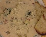 A picture of step 6 of Tortellini soup.