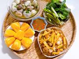 Sườn non nấu khoai môn