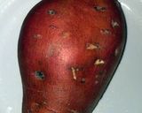 A picture of step 3 of SugaMamas Sweet Potato Chips N' Chocolate.