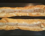 A picture of step 2 of Breakfast Bread Boat..