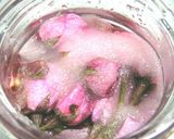 A picture of step 5 of Salt-Preserved Cherry Blossoms (in Plum Vinegar).