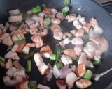 A picture of step 1 of Sig's German Pea Soup.