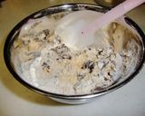 A picture of step 4 of Easy Chocolate Maple Scones.