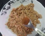 A picture of step 4 of Apple crumble.