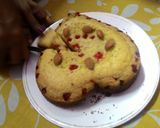 A picture of step 6 of Bolo de Rulao aka Semolina Cake...