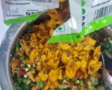 A picture of step 5 of Chatpata salad.