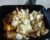 A picture of step 1 of Fruit creamy yummy healthy Desert / all children's favorite.