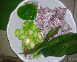 Foto langkah ke 2 dari resep Nasi bakar cumi.