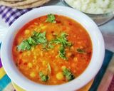 A picture of step 25 of Masala Chana Dal.
