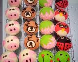 Foto langkah ke 13 dari resep Bolu Kukus Karakter Pinky.