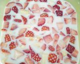Foto del paso 4 de la receta: Fresa y plátano con leche