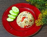 Foto langkah ke 4 dari resep Nasi Goreng Teri Basah.