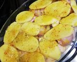 Rizses-krumplis sültcsirke recept fázis 2 fotója