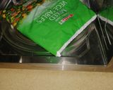 A picture of step 1 of Vegetable salad.