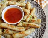 Foto langkah ke 7 dari resep Otak otak tenggiri panggang teflon.