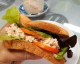 รูปขั้นตอนการทำที่ 8 ของ Tuna Spread & Cheese Toast