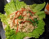A picture of step 4 of Shu Si Kai(chicken in Kewpie Roasted Sesame Dressing).