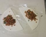 A picture of step 2 of Samosa puff.