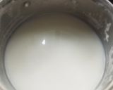 A picture of step 1 of Fasting special sabudana kheer with dryfruits and jaggery.