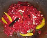 A picture of step 4 of Beetroot and coconut stir fry(Kerala style).