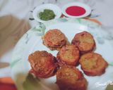 A picture of step 1 of Layer Pakoray.
