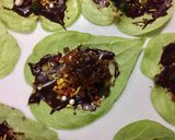 A picture of step 1 of Chocolate Paan.