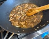 A picture of step 4 of Adobong Kangkong (water spinach).