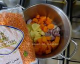 Une image de l'étape 3 de Soupe de lentilles corail 🥣.