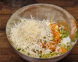 IR-barát, gluténmentes sonkás-sajtos cukkinitercs recept fázis 1 fotója