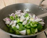 A picture of step 5 of Chilli Paneer !!.