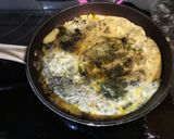 Foto del paso 5 de la receta: Tortilla de berenjena con queso fresco y clorofila