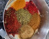 A picture of step 5 of Paneer cashew capsicum in curd based gravy.