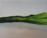 A picture of step 2 of Komatsuna with Sesame.