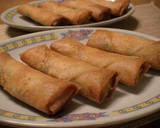 A picture of step 7 of Crispy Basic Spring Rolls.
