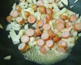 A picture of step 2 of Easy Italian Omu-Rice.