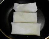 A picture of step 10 of Falafel Tofu Spring Rolls.