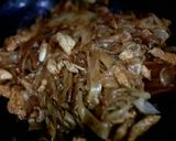 A picture of step 3 of Pad See Ew / Stir Fried Wide Rice Noodles with Chicken.