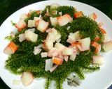 Hình bước làm 6 của món Gỏi/salad rong nho cua biển