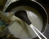 A picture of step 3 of Very Jiggly Rich Panna Cotta.