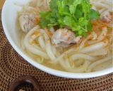 A picture of step 4 of Easy Pho Ga (Vietnamese Chicken Udon Noodles).