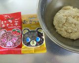 A picture of step 1 of Chocolate Coated Barley Puff Rolls.