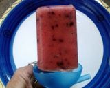A picture of step 3 of Ladybirds Refreshing Summer Fruit Smoothie Ice Blocks ..