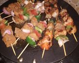 A picture of step 6 of Chicken shashlik stick.