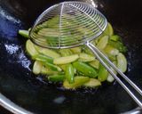 A picture of step 1 of Kundru curry.