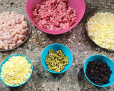 Foto del paso 5 de la receta: ⏳ Batch cooking 1: relleno de empanadas de pollo, de carne picada y relleno de pastel de papa ⏳