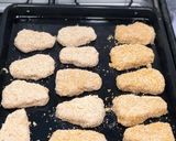 Foto del paso 2 de la receta: Nuggets caseras con puré de papa 🥔