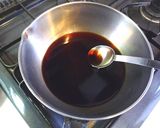 A picture of step 1 of Wine Simmered Beef with Ginger and Brown Sugar.