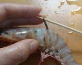 A picture of step 2 of Sweet Simmered Shrimp for Osechi (New Year's Feast).