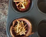 A picture of step 4 of Bacon And Cheddar Egg Cups.