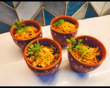 A picture of step 4 of Cornflakes Bhel.